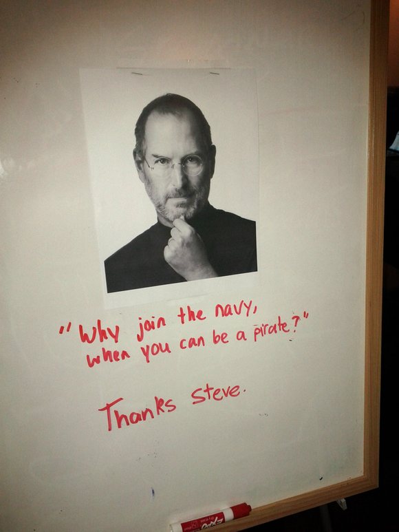 Gangplank Tribute to Steve Jobs