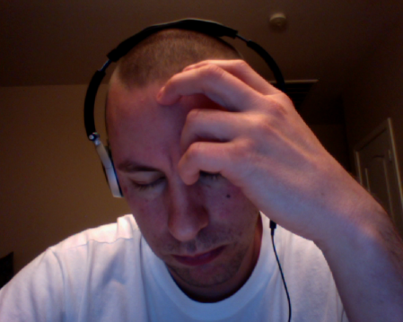 Chuck not so deep in thought