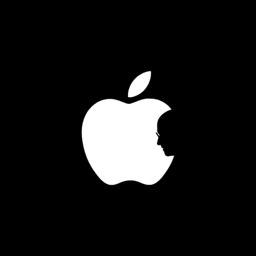Apple Steve Jobs logo